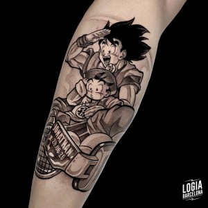 tatuaje_brazo_son_goku_logiabarcelona_maxi_pain 